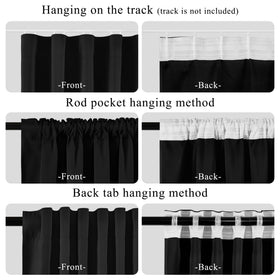 RYB HOME three hanging styles offer flexible décor without redecorating