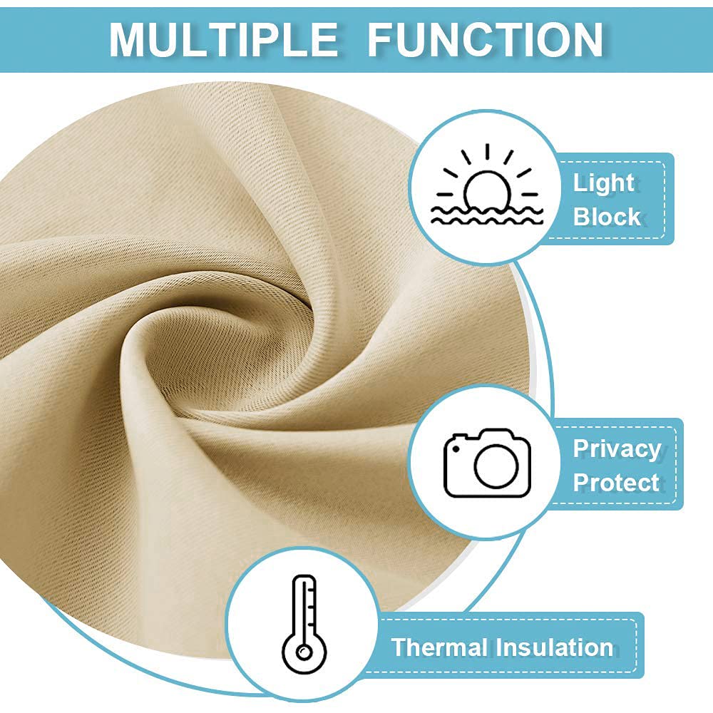 RYB HOME easy installation with rust-resistant grommets, no tools required
