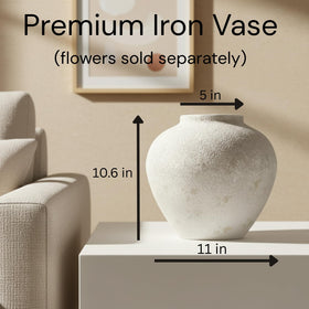 RyddeligHome Arina vase ideal for long-stem florals and centerpieces