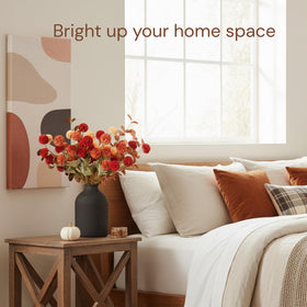 RyddeligHome Arlo vase complements black kitchen decor and adds refined contrast.