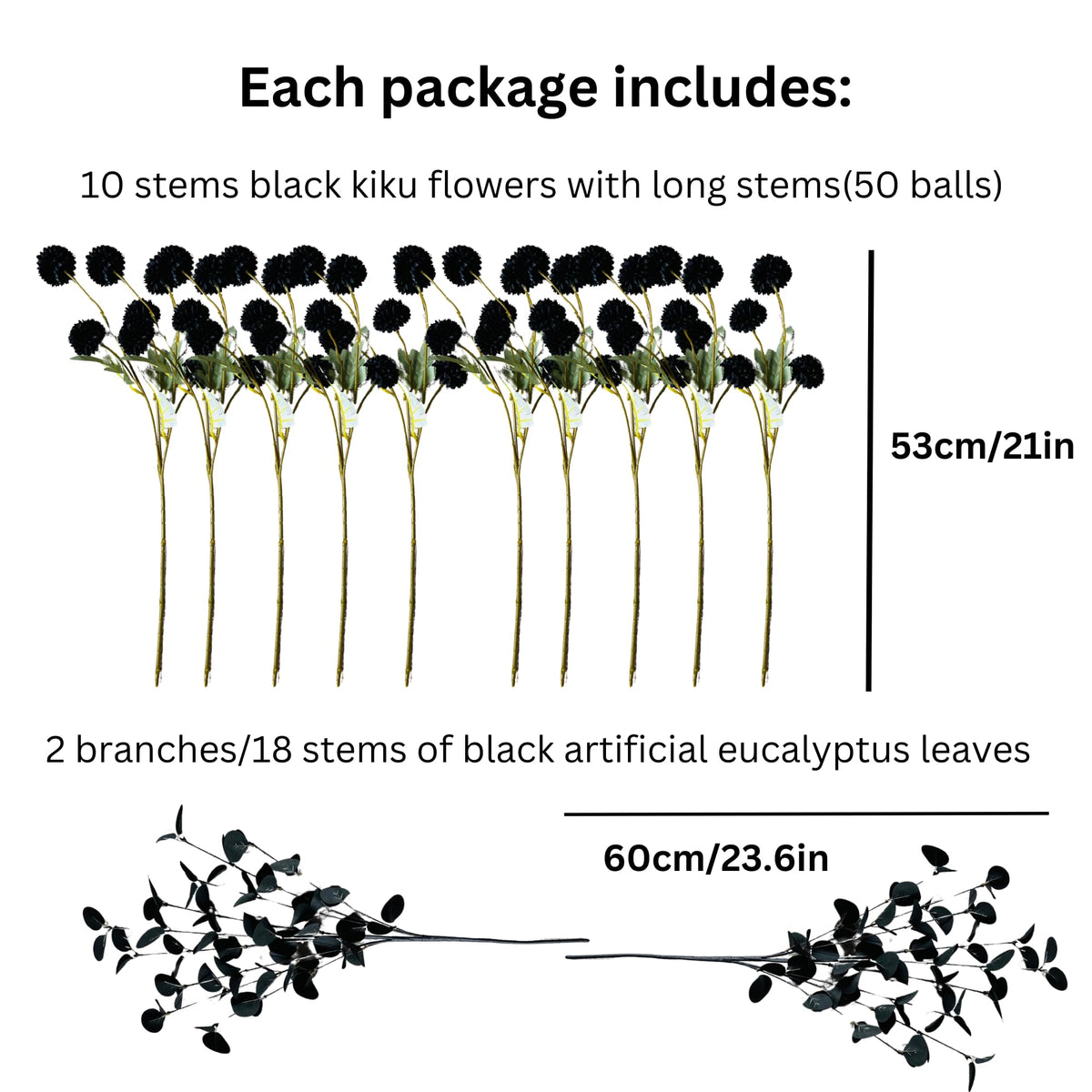 RyddeligHome bulk artificial flowers for creative projects