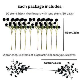 RyddeligHome bulk artificial flowers for creative projects