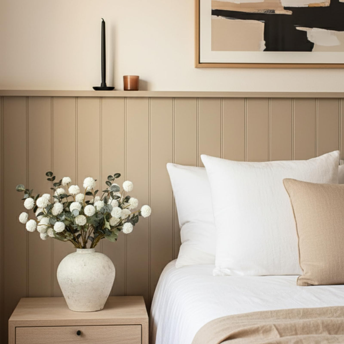 RyddeligHome eucalyptus greenery accents for natural-looking artificial stems.