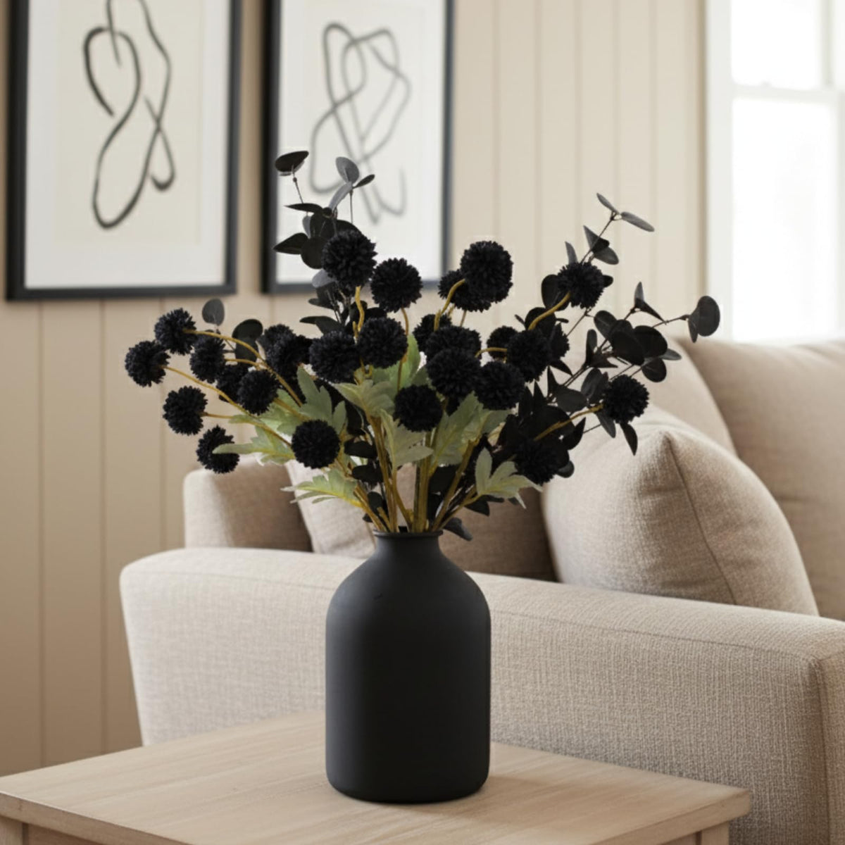 RyddeligHome indoor floral arrangements for easy DIY decor