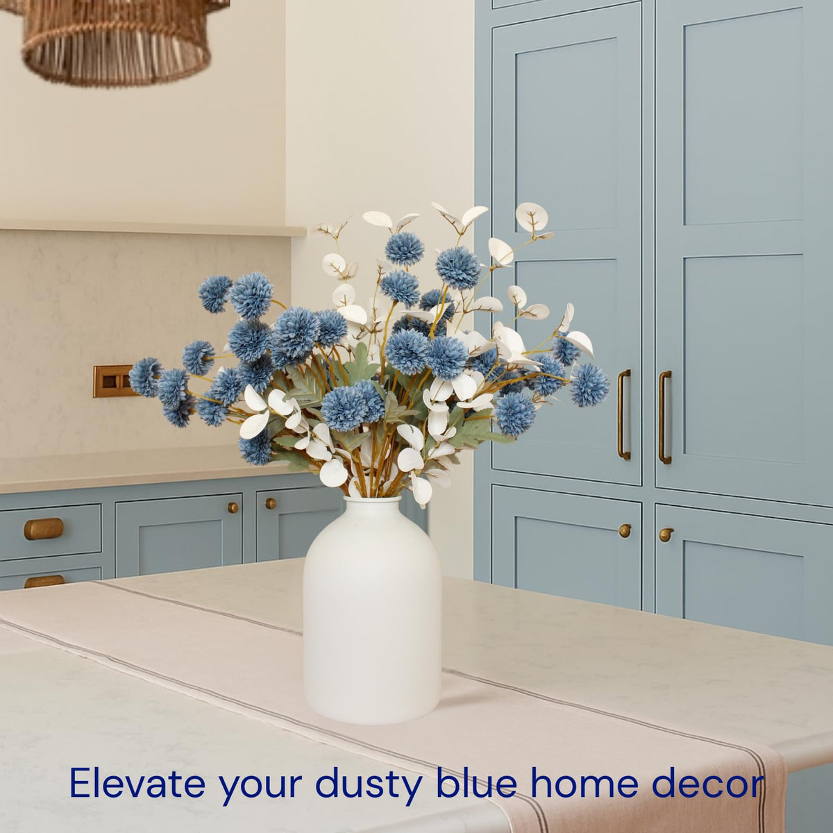 RyddeligHome long stems fit tall vases for dramatic arrangements.