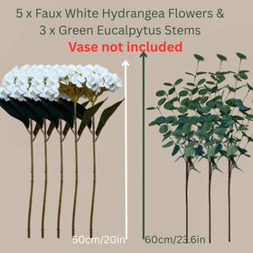 RyddeligHome White centerpieces blend farmhouse, modern, coastal styles for a neutral décor accent.