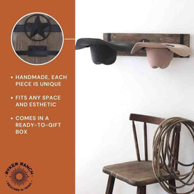 Ryker Ranch gift-ready packaging for the cowboy hat rack