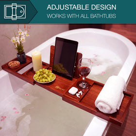 RYNEX adjustable width from 70 to 105 cm fits most tubs.