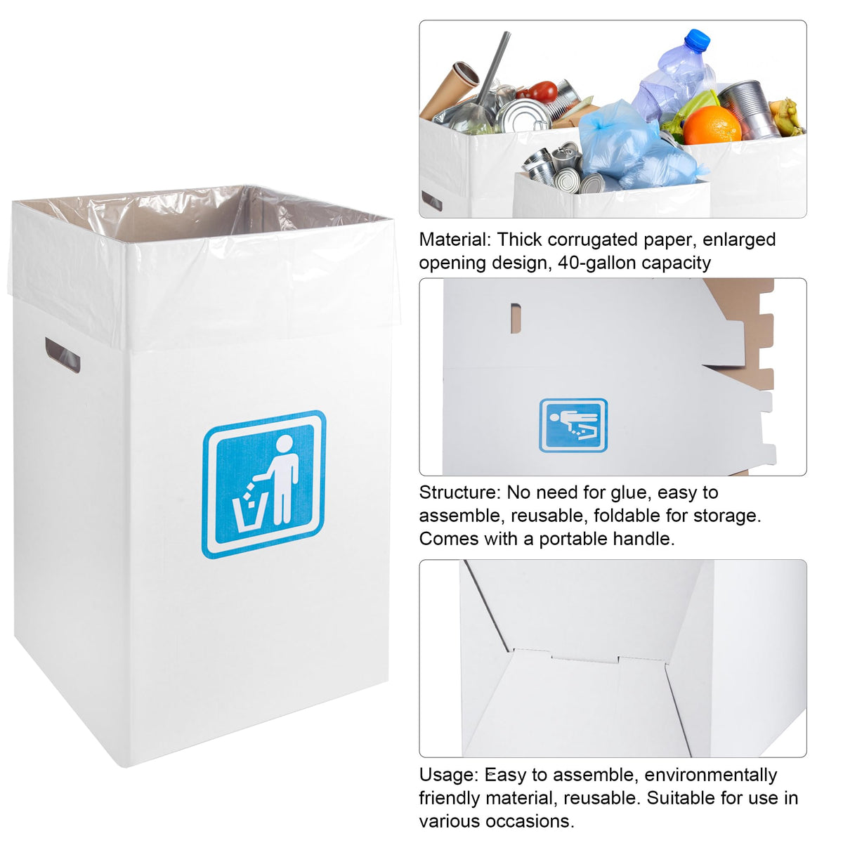 rzoixuur fold-flat storage design maximizes space after events
