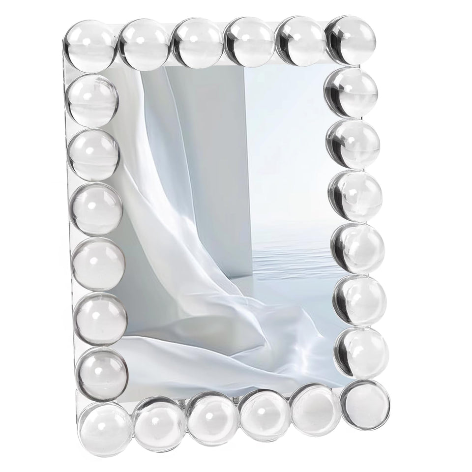 SAAEH SWWH crystal bubble frame stands elegantly on a desk for memories