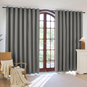 SABALANICA grommet-top design side view with smooth opening