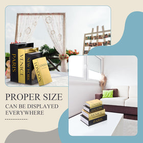 Sabary faux books for stylish storage on living rooms and offices