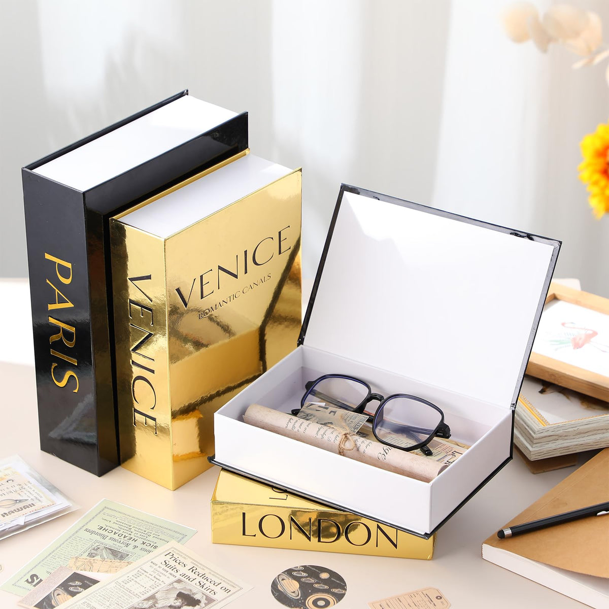 Sabary gift-worthy decor boxes perfect for holidays and housewarmings