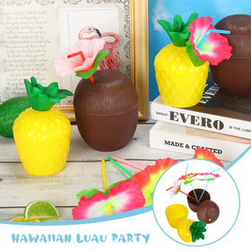 Sabary hibiscus straw rainbow colors enhancing drink presentation.