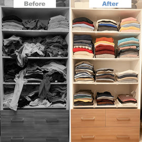 Saccik tool-free installation for fast setup on shelves.