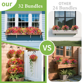 SAEUYVB purple outdoor bundle adds elegant color to entryways with violets and eucalyptus