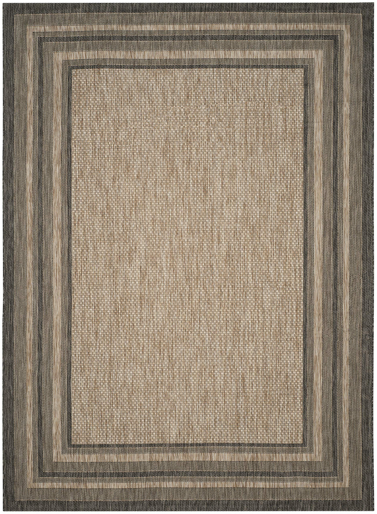 Safavieh Courtyard CY8475 rug poolside mudroom usage demonstrates stain resistance.