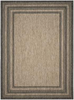 Safavieh Courtyard CY8475 rug poolside mudroom usage demonstrates stain resistance.