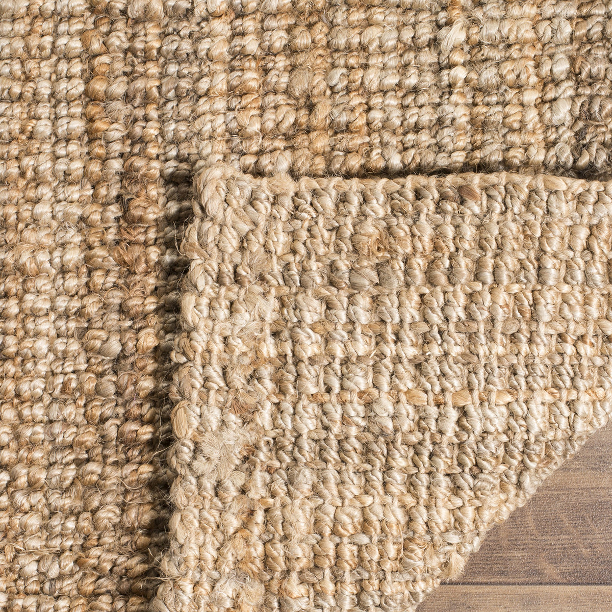 SAFAVIEH Natural Fiber Runner Rug entryway setup showing durable jute surface