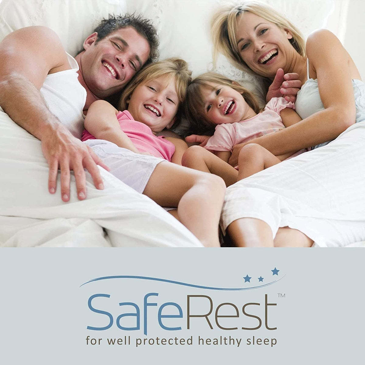 SafeRest dorm-friendly pillow protection for clean, comfortable pillows.