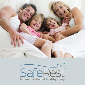 SafeRest dorm-friendly pillow protection for clean, comfortable pillows.
