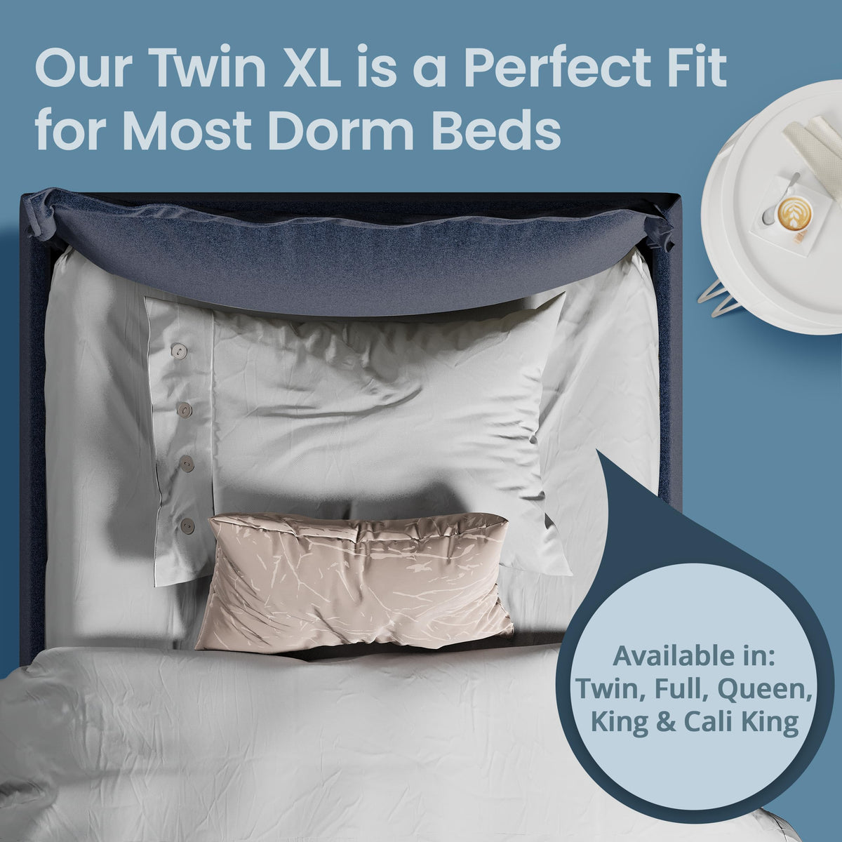 SafeRest durable mattress cover withstands daily use and washing.