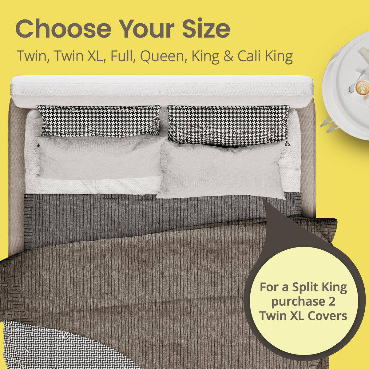 SafeRest long-lasting king bed protector designed for daily use