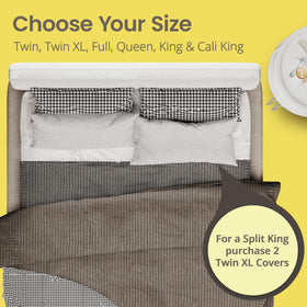 SafeRest long-lasting king bed protector designed for daily use