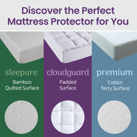 SafeRest Sleepure no-zippers-no-padding design keeps a clean, minimal profile.