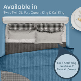 SafeRest phthalate-, vinyl-, and PVC-free for a safer bedroom.