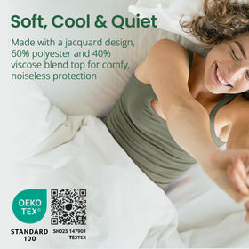 SafeRest Sleepure machine-washable for easy care.
