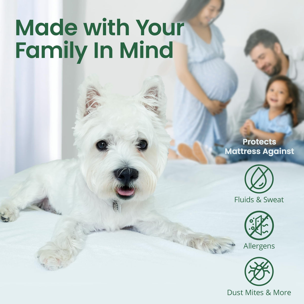 SafeRest Sleepure OEKO-TEX certified for safer materials.