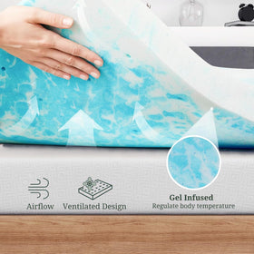 SageNest gel-infused topper promotes cooler sleep with airflow