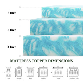 SageNest topper cushions shoulders, back, and hips for comfort
