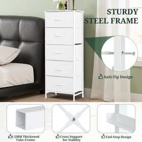 SageNest nightstand breathable fabric bins for easy access
