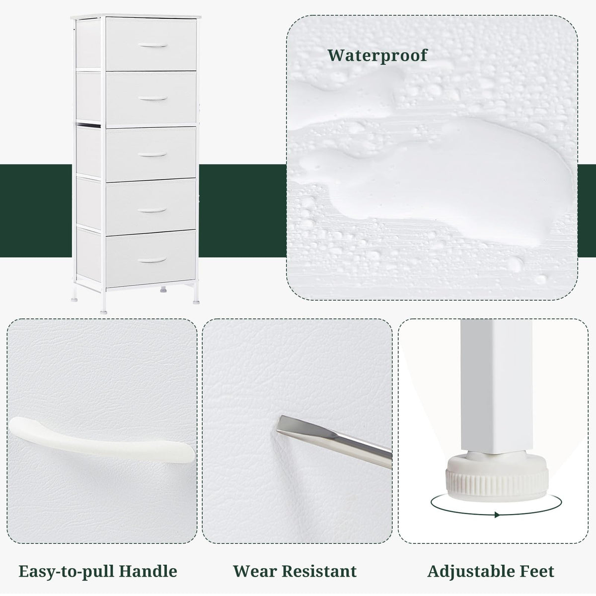 SageNest nightstand easy assembly with included tools