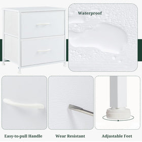 SageNest nightstand includes quick assembly tools and instructions.