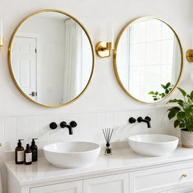 SageNest mirror arrives securely packaged to protect during delivery.