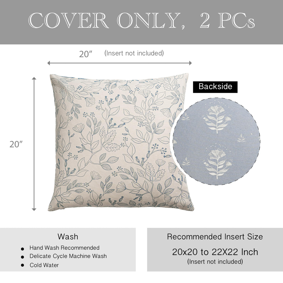 Two-piece set with SageSelvas covers completes a refreshed look