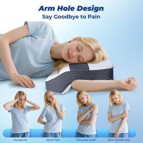 SAHEYER breathable mesh pillowcase keeps you cool through the night.