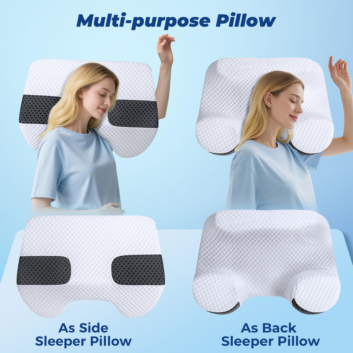 SAHEYER three arm hole positions let you choose ideal arm placement.