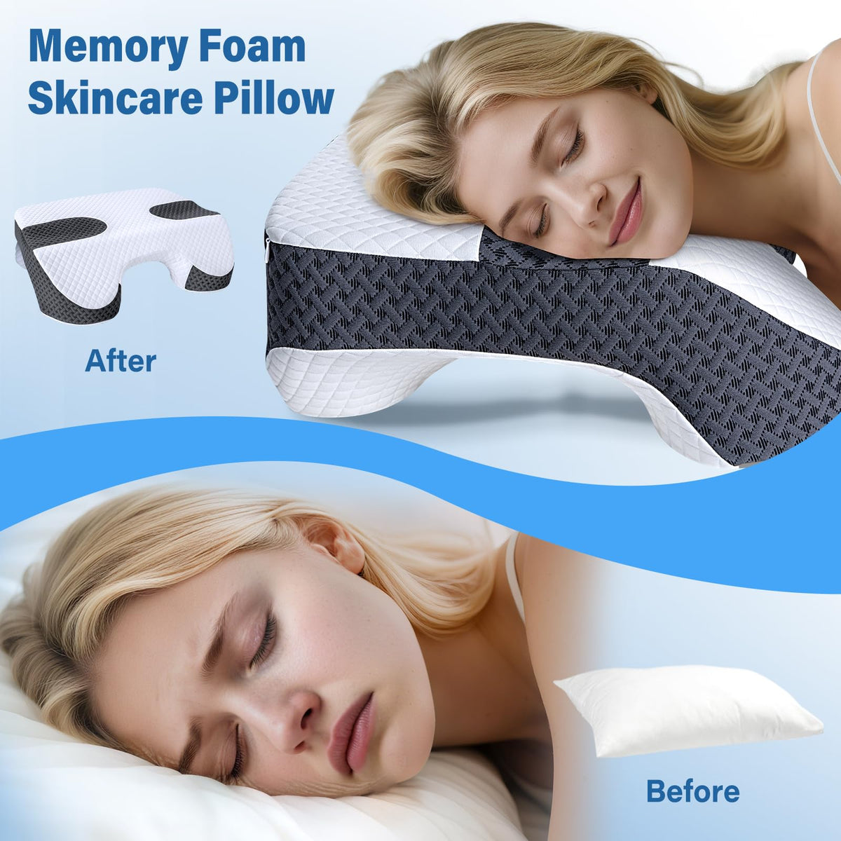 SAHEYER washable cover is hypoallergenic and easy to clean.