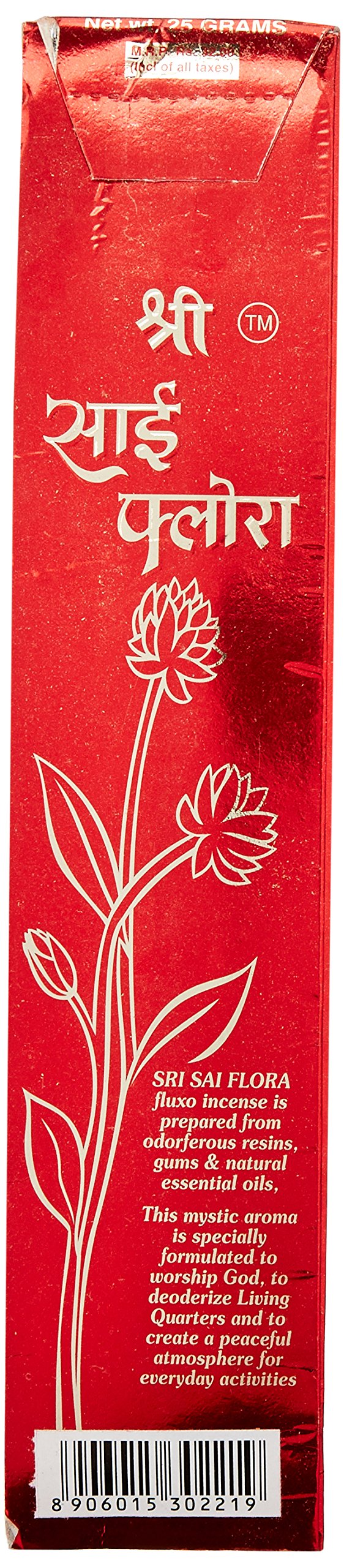 Sai Flora Flux Incense sticks burning to elevate mood and refresh your space.