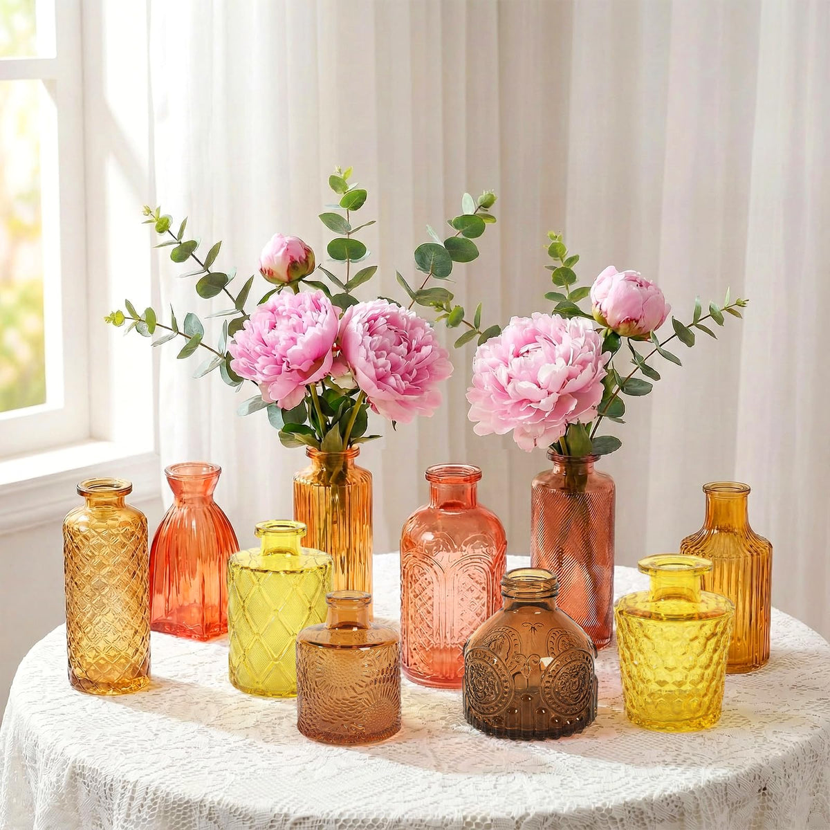 Saiguomi premium glass vases designed to last season after season