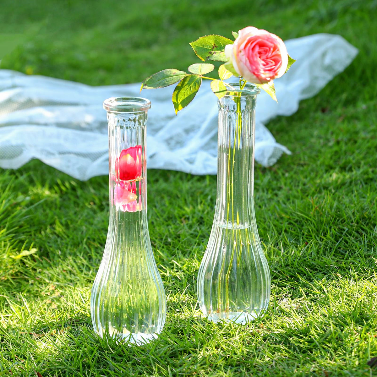 Saiguomi 12-piece vases for DIY floral arrangements