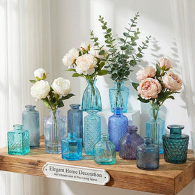 Saiguomi gift-ready blue vase makes a thoughtful housewarming present