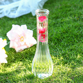 Saiguomi sturdy glass vases for office or home decor displays