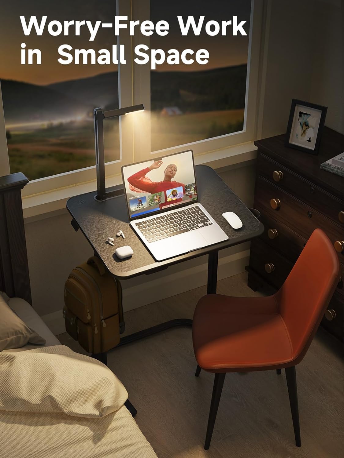 SAIJI XXL TV Tray Table book stand supports reading devices