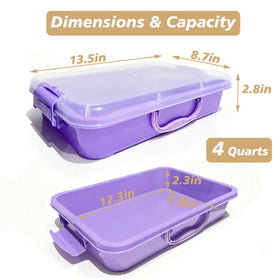 SailStart stackable sensory bins setup saves space and keeps materials tidy.