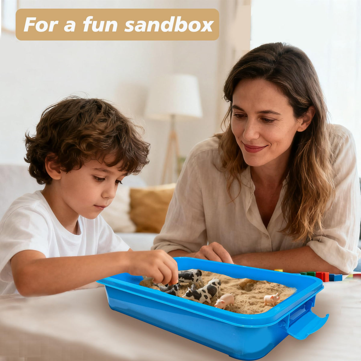 SailStart three-pack bin with transparent lids for quick content identification.